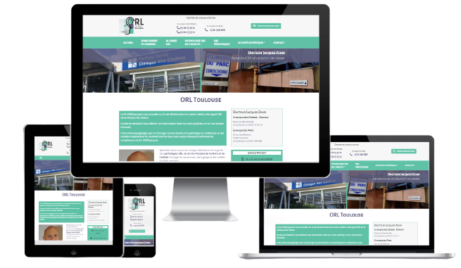 Site Internet Orl 31 responsive design