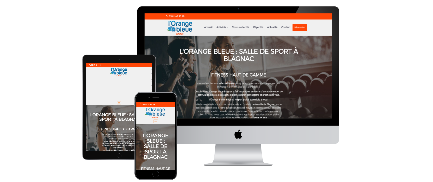L’Orange Bleue Blagnac responsive design
