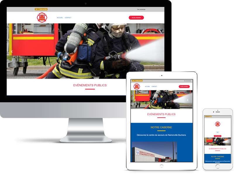 Asp Buchens – Pompiers de Ramonville responsive design