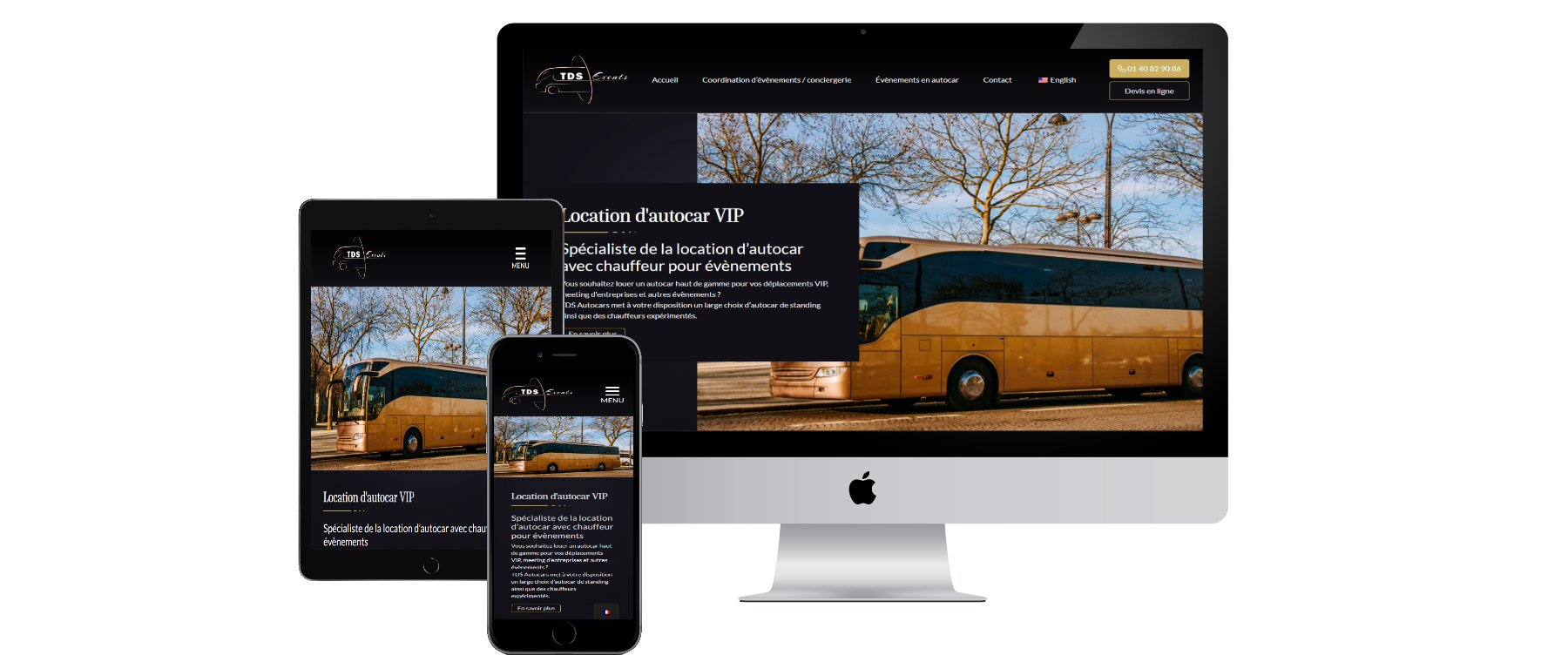 TDS Events responsive design