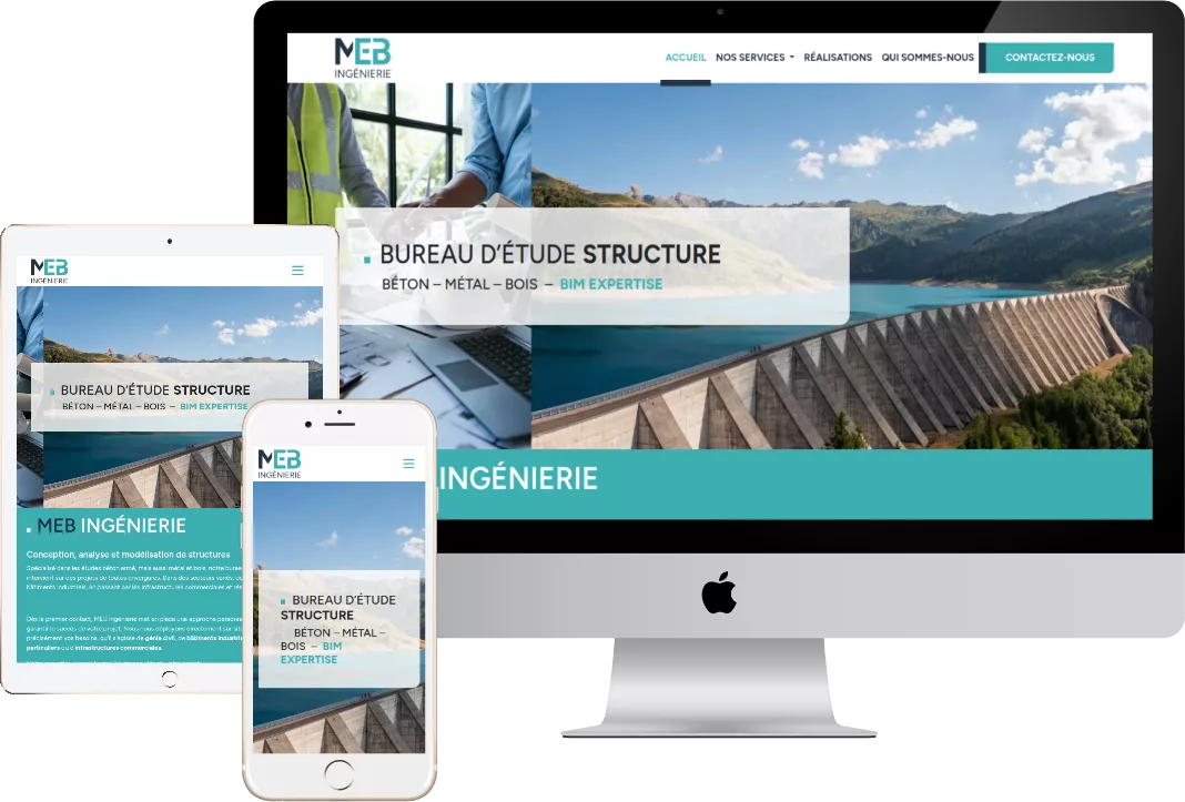 MEB Ingénierie responsive design