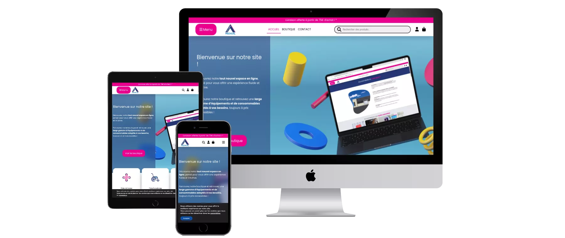 Accord Médical responsive design