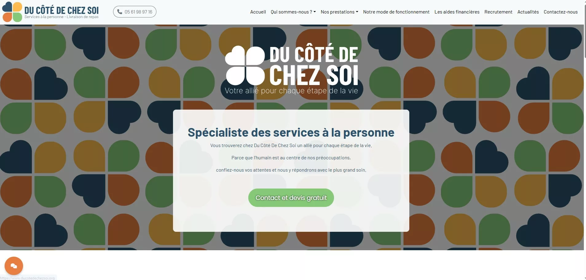 Site web Du Côté de Chez Soi